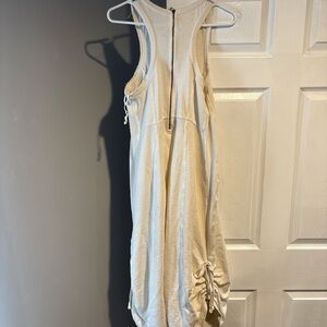 Comfy cream jumpsuit